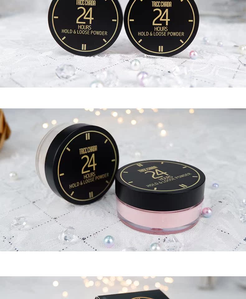 Authentic Thái TREECHADA 24 giờ bột lỏng không trang điểm trang điểm lâu trôi kiểm soát dầu che khuyết điểm với phấn - Quyền lực phấn phủ bột laura mercier