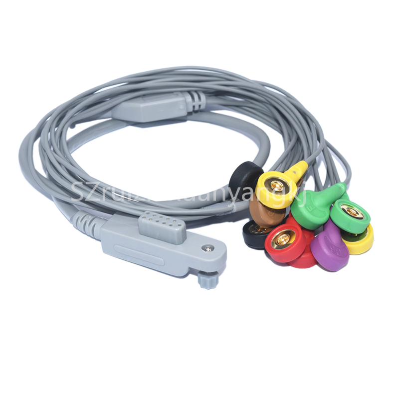 兼容北京世纪今科动态心电导联线 世纪金科动态10导联线 量大价优