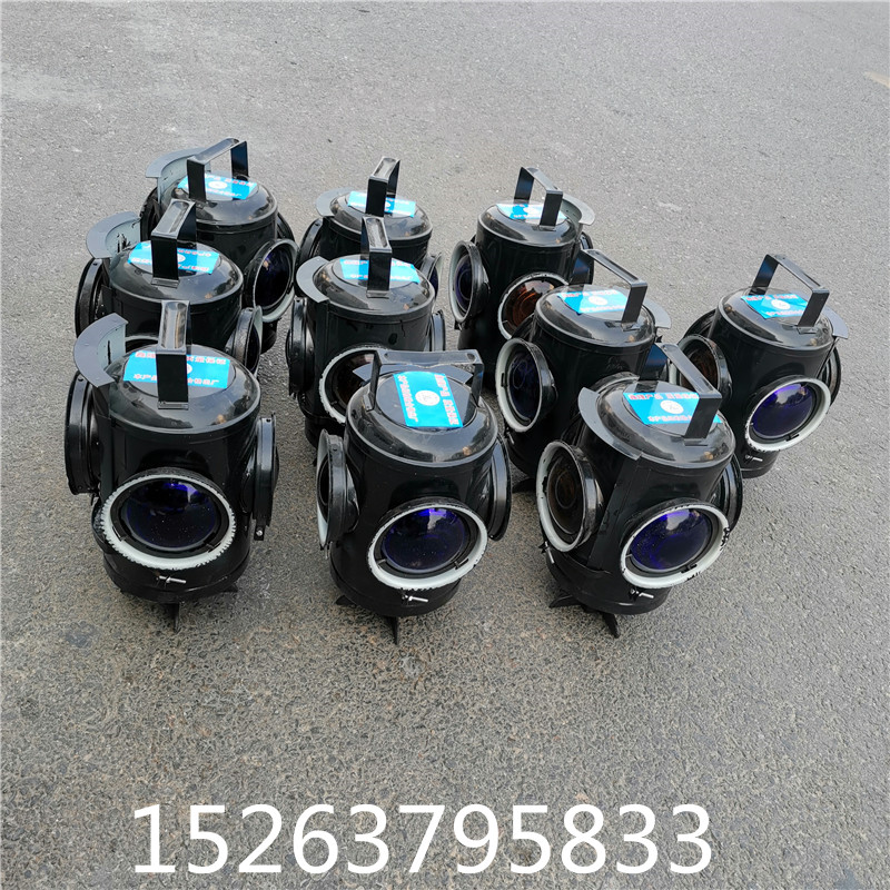 BZD Standing Wrencher Blue Yellow Signal Light Bulb red and white Rut Marker Light light sheet