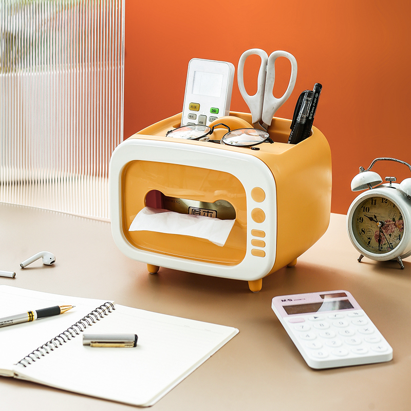 Paper Towel Box Living Room Light And Versatile Creative Nordic Remote Control Home Cute Desktop Containing Box Toilet Paper Box