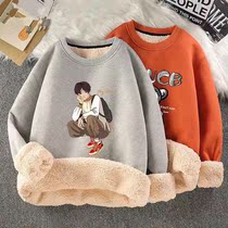 Sweater mens winter fleece 2022 new capless autumn jacket spring and autumn boys autumn large size mens coat