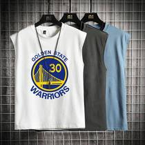 Summer Curry 30 basketball clothes sport vest men outside wearing loose boomer sleeveless T-shirt trendy waistcoat waistcoat