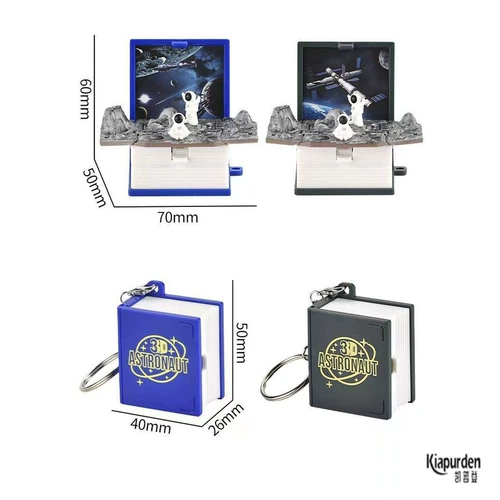 Трехмерный пластиковый брелок, складной динозавр, космический трансформер, кнопка, игрушка