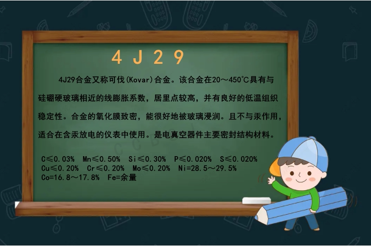 4J29 Can Cut Alloy Tape, Flush-Resistant Kovar29 Iron Nickel Alloy Sheet Alloy29 Keye Alloy Tape Material
