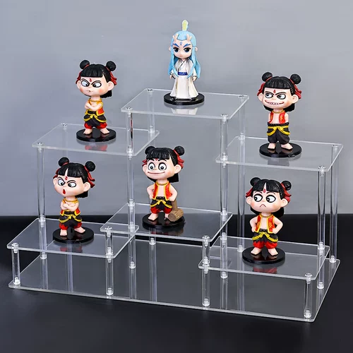 Настольные духи, косметическая акриловая коробка для хранения, прозрачный стенд, легкий роскошный стиль