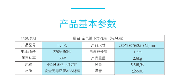 quạt treo tường nhỏ Máy khoan sao FSF-C quạt điện lưu thông gia đình quạt tuabin 3D lắc đầu sàn quạt bàn đối lưu không khí mạnh - Quạt điện quạt hơi nước hatari