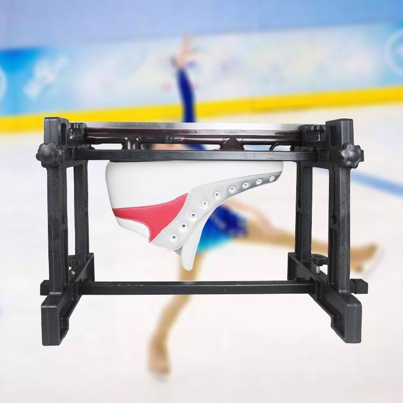 Please Eagle Aluminum Alloy Ice Cutter Shoe Holder Knife Holder Speed Slip Grinding Figure Ice Hockey Tool Holder Sub Sharpening Frame Professional