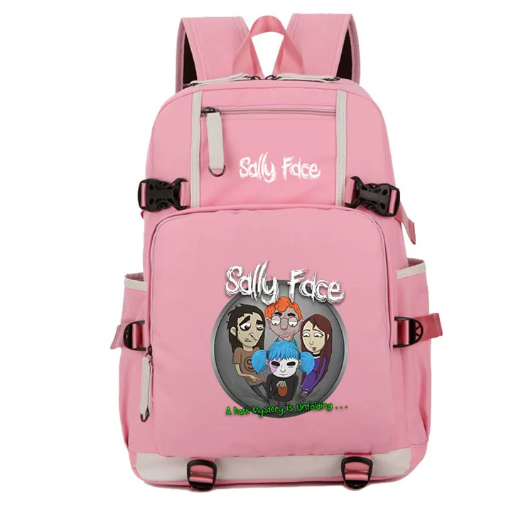 艾登森 Sally Face Bag Stupid Face Game Peripheral Anime Cartoon Export Primary and Middle School Student Backpack