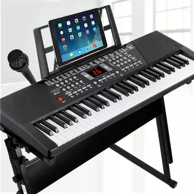 Multi-function electronic keyboard 61-key piano Adult children beginner entry Little girl home music instrument toy 88