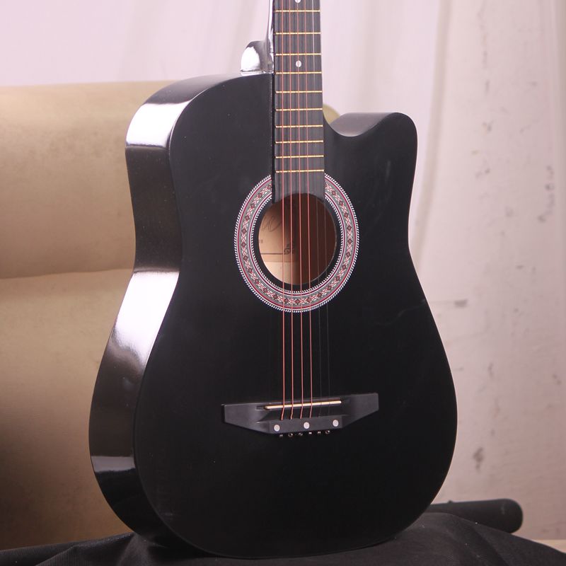 Beginner's entry 38-inch folk guitar practice piano