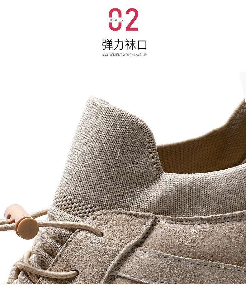 马克华菲 男士英伦风 低帮马丁靴 图7