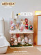 Labubu Display Box Transparent Labubu Dust Cover Doll Pendant Display Stand Doll Storage Display Cabinet