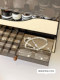 Cosmetic Storage Box, Desktop High-End Drawer-Type Dressing Table, Skin Care Product Storage Rack, Jewelry Box with Lid, Dust-Proof