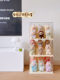Labubu Display Box Transparent Tiered Labubu Pendant Doll Figurine Display Cabinet Blind Box Storage Display Stand
