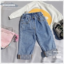 (XXF28) Autumn Casual Western Style Jeans