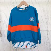 MMC240 OBB fake two-piece terry sweatshirt