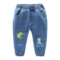 XXF6 2021 childrens autumn new style single pants cartoon Korean style trousers