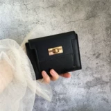 Бумажник, короткая тонкая ретро красная сумка через плечо, кошелек с молнией, ручка для водительских прав, маленькая сумка клатч, изысканный стиль