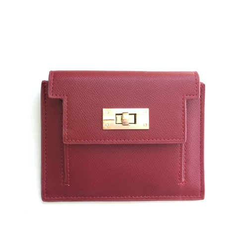 Бумажник, короткая тонкая ретро красная сумка через плечо, кошелек с молнией, ручка для водительских прав, маленькая сумка клатч, изысканный стиль