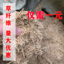 Grass Fiber Crushing Straw Lacquered Clay Soil Wall Natural Pure Straw Ancient Building Powder Wall Face Grass Gluten Grey Silicon Algae Clay Decoration