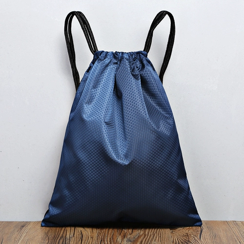 Мешочек подходит для мужчин и женщин, простой рюкзак для путешествий, спортивная складная спортивная сумка, делается под заказ, на шнурках, ткань оксфорд