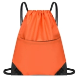 Спортивный складной мешочек, водонепроницаемый простой школьный рюкзак для путешествий для спортзала, делается под заказ, на шнурках