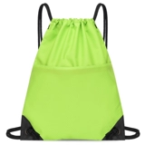 Спортивный складной мешочек, водонепроницаемый простой школьный рюкзак для путешествий для спортзала, делается под заказ, на шнурках