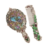 Ретро -металлическое зеркало зеркало индивидуальное китайское стиль Полово классическое творчество с портативными небольшими медными зеркальными производителями