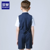 Детский классический костюм, пианино для мальчиков, наряд для музыкальных выступлений, платье, куртка, костюм мальчика цветочника, подходит для подростков