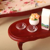 2Pcs set Doll House Scene Toys Dollhouse Kitchen Tableware