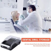 60 Holes Plastic Bur Box Placement Sterilizer Storage Case