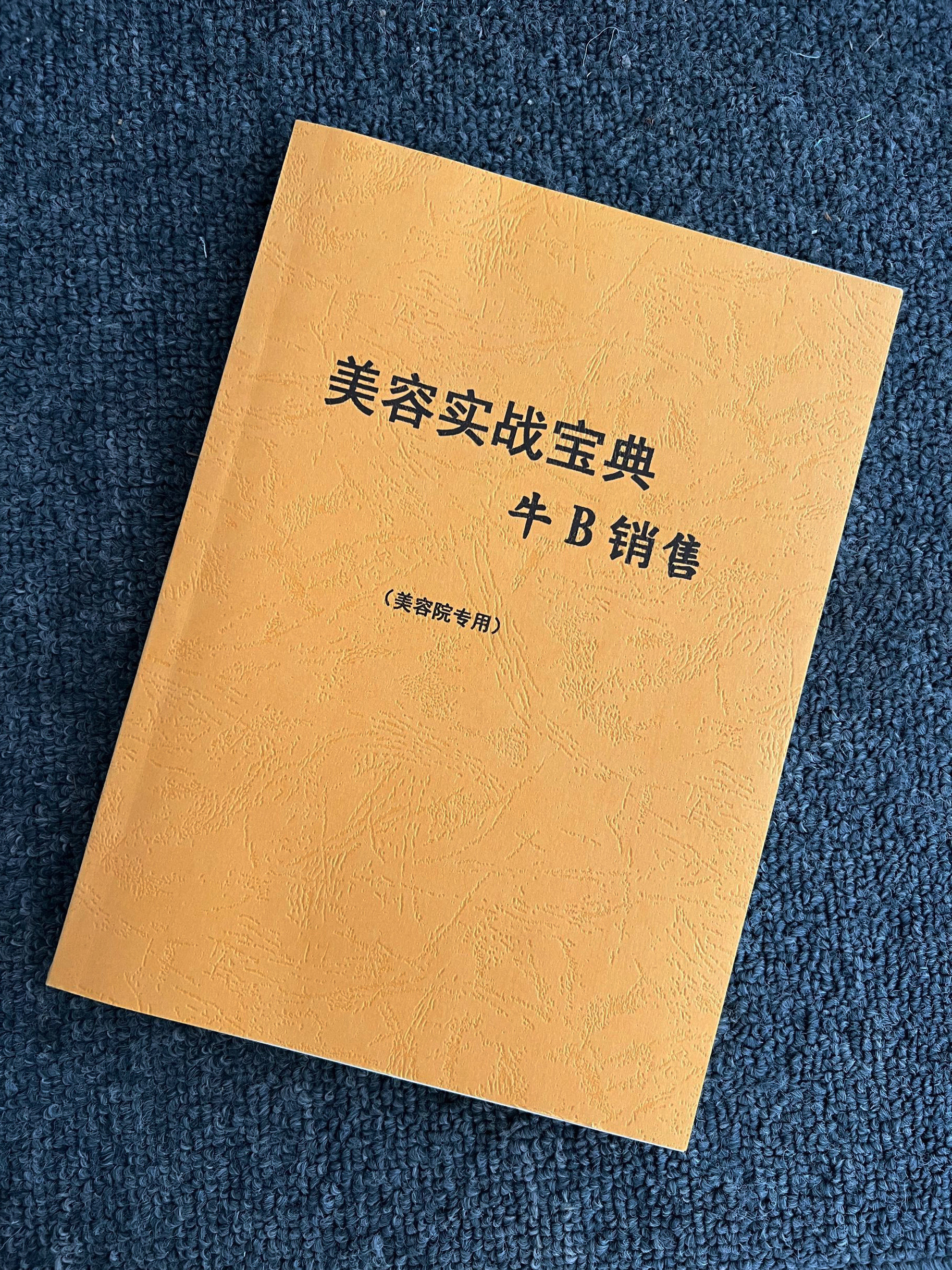 美容院实战宝典《牛B销售》美容师沟通引导话术大全专业知识书籍，牛B销售美容院实战宝典电子书pdf资料下载