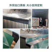 School mounted teaching blackboard silver white aluminum alloy bag - edge thickening baked finish training institution green plate