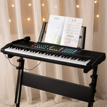 Childrens electronic piano little girl piano can play toys baby with microphone birthday gift puzzle 61 keys 2 years old 3