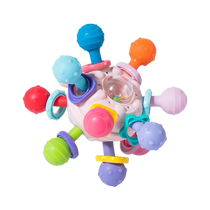 Baby Toy Baby 0 1 0 1 To 3 Months 6 More Busy Ball Hand Grip Ball Can Nibble And Touch The Ball Touch