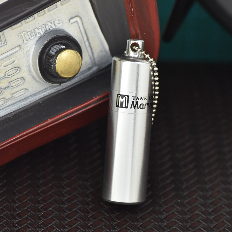 Japan's Marleth lighter oil jug aluminum mini carrying handy universal lighter oil tank small-Taobao