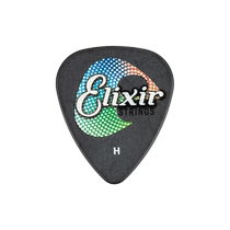 Elixir guitar pick folk strummed electric guitar fast playing bass non-slip pick