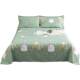 22qr thickened 100 old coarse cloth bed sheet single piece kang single student dormitory single single pillow case three