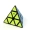 Kim tự tháp Qiyi Khối lập phương Rubik khối thứ ba người ngoài hành tinh thứ ba tam giác trẻ em thứ ba thiết lập đồ chơi học sinh mới bắt đầu - Đồ chơi IQ