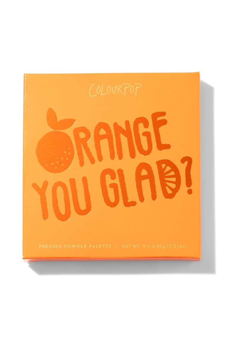 Colourpop Karaoke colorpop chín khay màu cam bạn vui mừng phấn mắt 9 màu - Bóng mắt phấn mắt eyeshadow