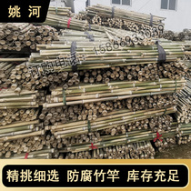 Bamboo Bamboo Pole Fencing Embalming Bamboo Outdoor Patio Bamboo Fence Fence Bamboo Rack Bar Interior Decoration Garden Vegetable Garden