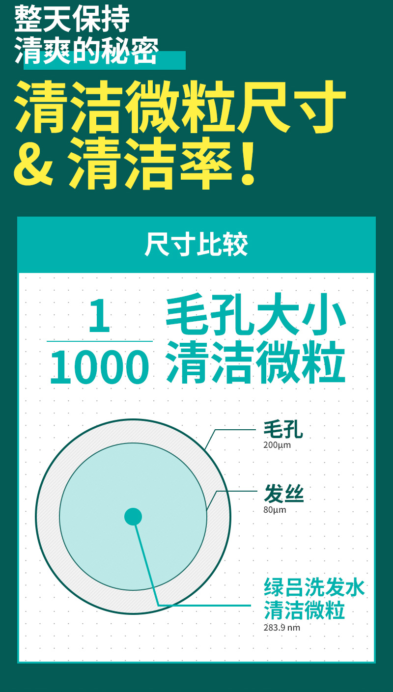 韩国原装进口 Ryo绿吕 舒盈清润控油无硅油洗发水 550ml*2瓶 图3
