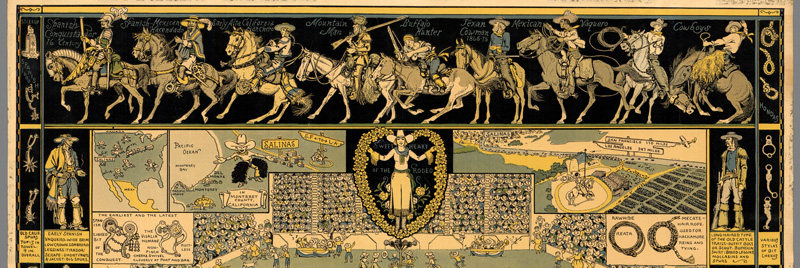 Jo Mora. Evolution of the Cowboy. 第一版