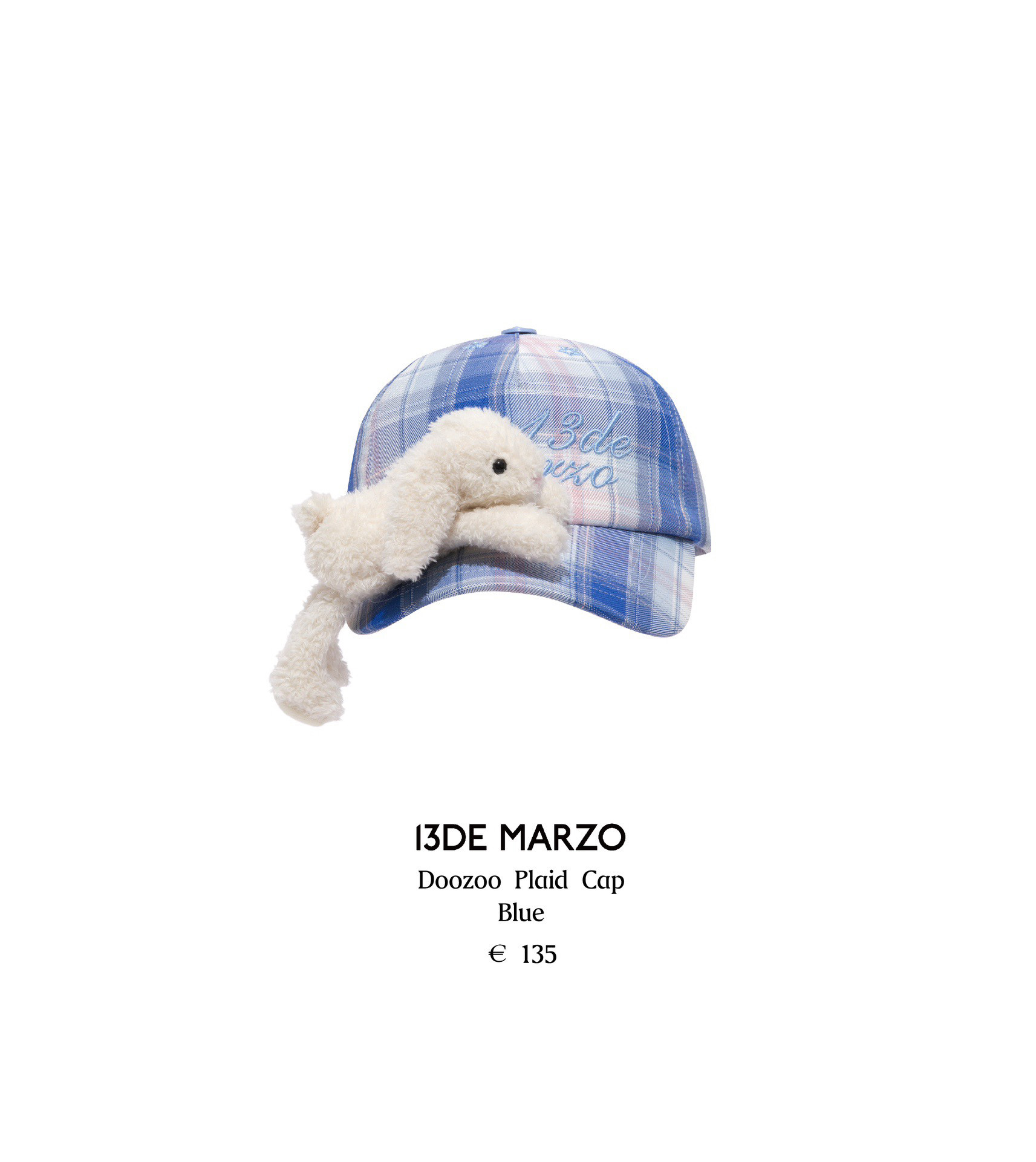 13de marzo帽子（13DE MARZO男女同款发光熊夹棉帽保暖遮阳休闲户外气质 