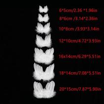 New factory direct sales Christmas tree feather wings Christmas tree ornaments angel wings mini Barbie doll wings