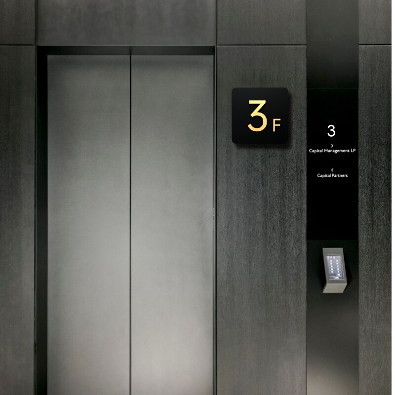 Acrylic floor sign, three-dimensional elevator digital sign, community unit building number, house number sticker, hotel wine creative floor sign, elevator entrance guide index sign sticker