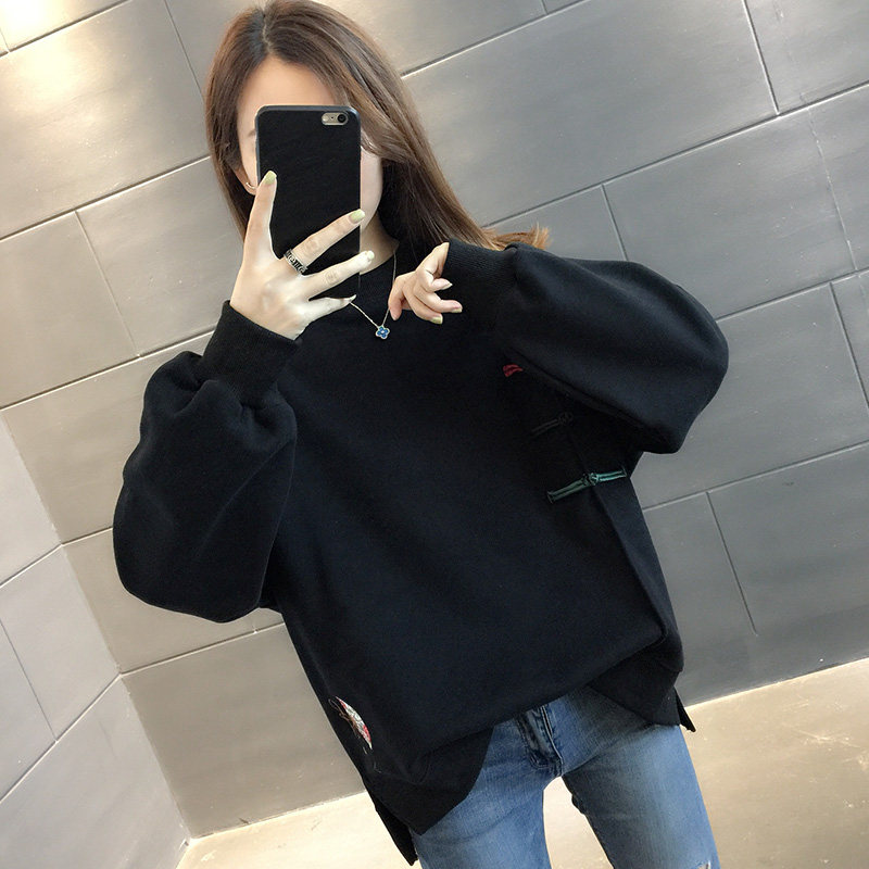 Pregnant women Autumn New out fashion fashion tide mom loose leisure long sleeve sweater spring autumn Net red pregnant women set