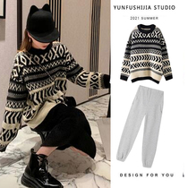 Pregnant woman autumn clothes out of fashion online red pregnant women suit Chauma relaxation leisure spring autumn season sweatshirt autumn and winter style blouses