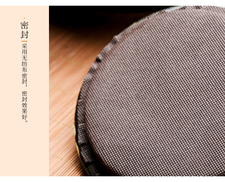 Retro up ceramic tea packing box pu 'er tea caddy fixings bucket number happens detong tea warehouse decoration POTS