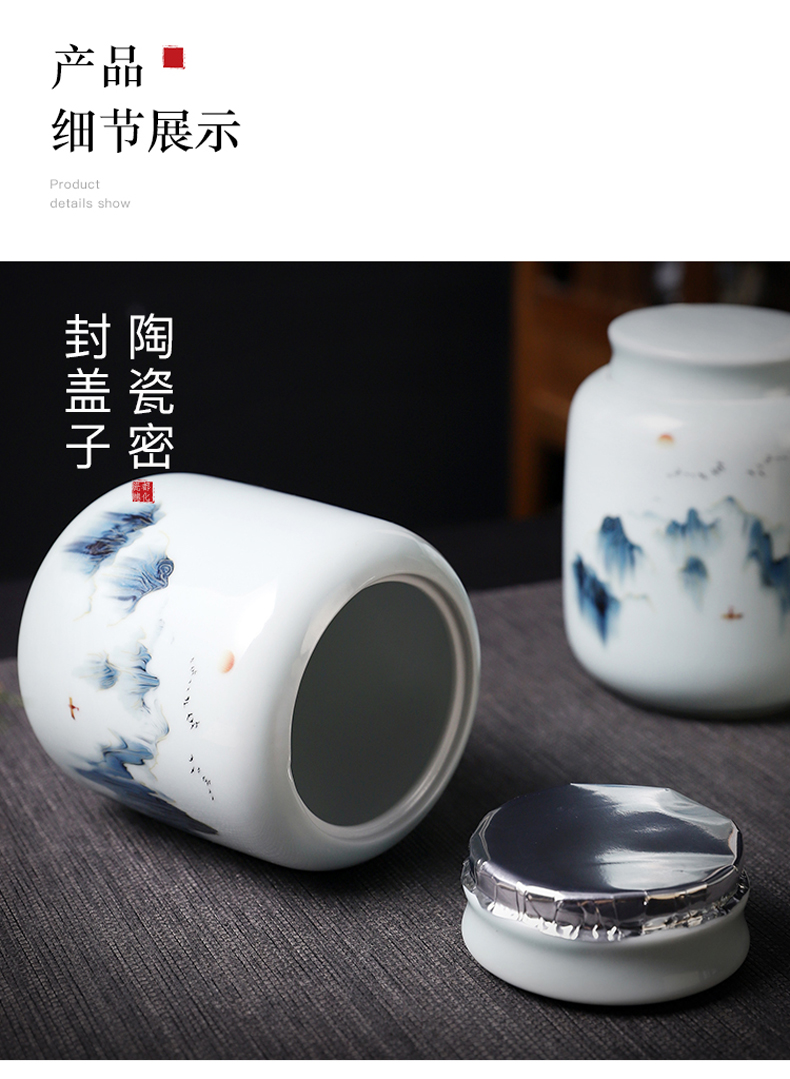 Caddy fixings packaging gift boxes empty empty box gift box longjing green tea, white tea, black tea in the common custom